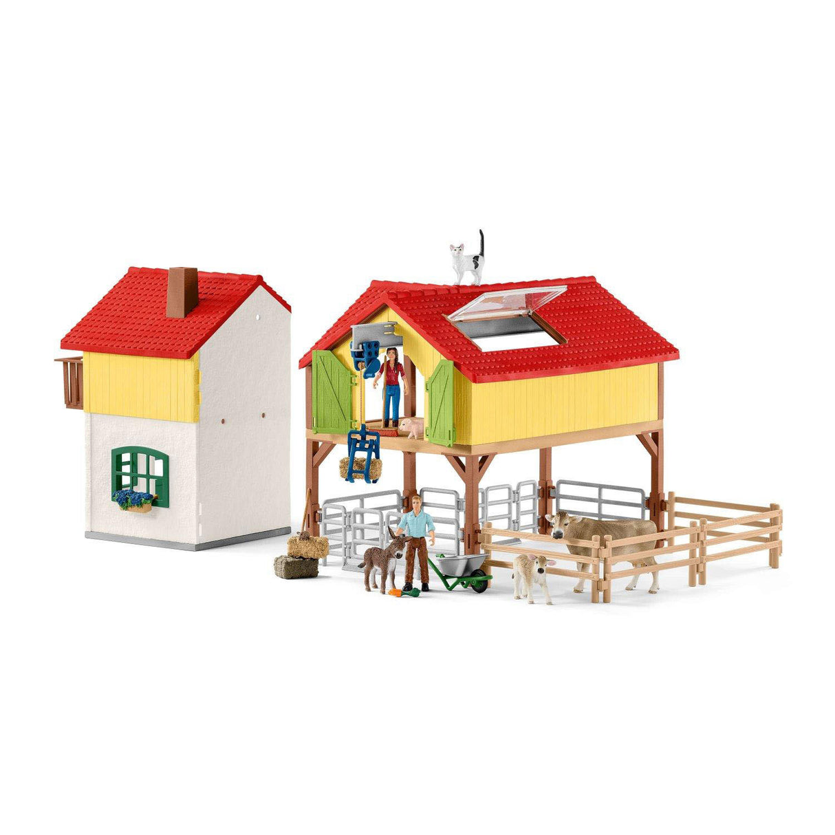 Schleich Farm World Farm mit Stall und Tieren 42407