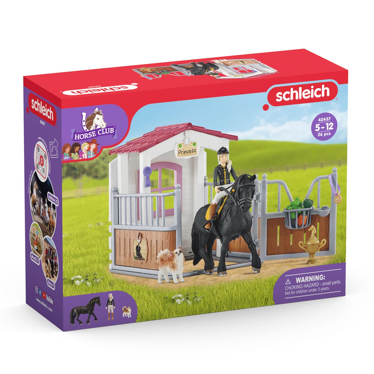 Schlich Horse Club Box mat Tori a Prinzessin Päerd Club 42437