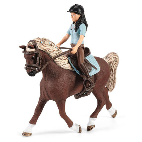 Schleich Horse Club Pferdewaschbox mit Emily und Luna von Hor 42438