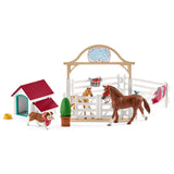 Schleich Horse Club Hannahs gäster med Ruby Hond 42458