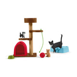 Schleich Farm World Play Time for Cute Cats and Cats 42501