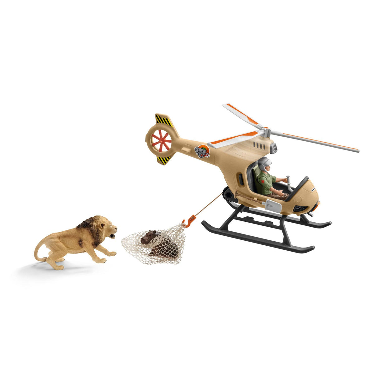 Schleich Wild Life Rescue Helikopter dla zwierząt 42476