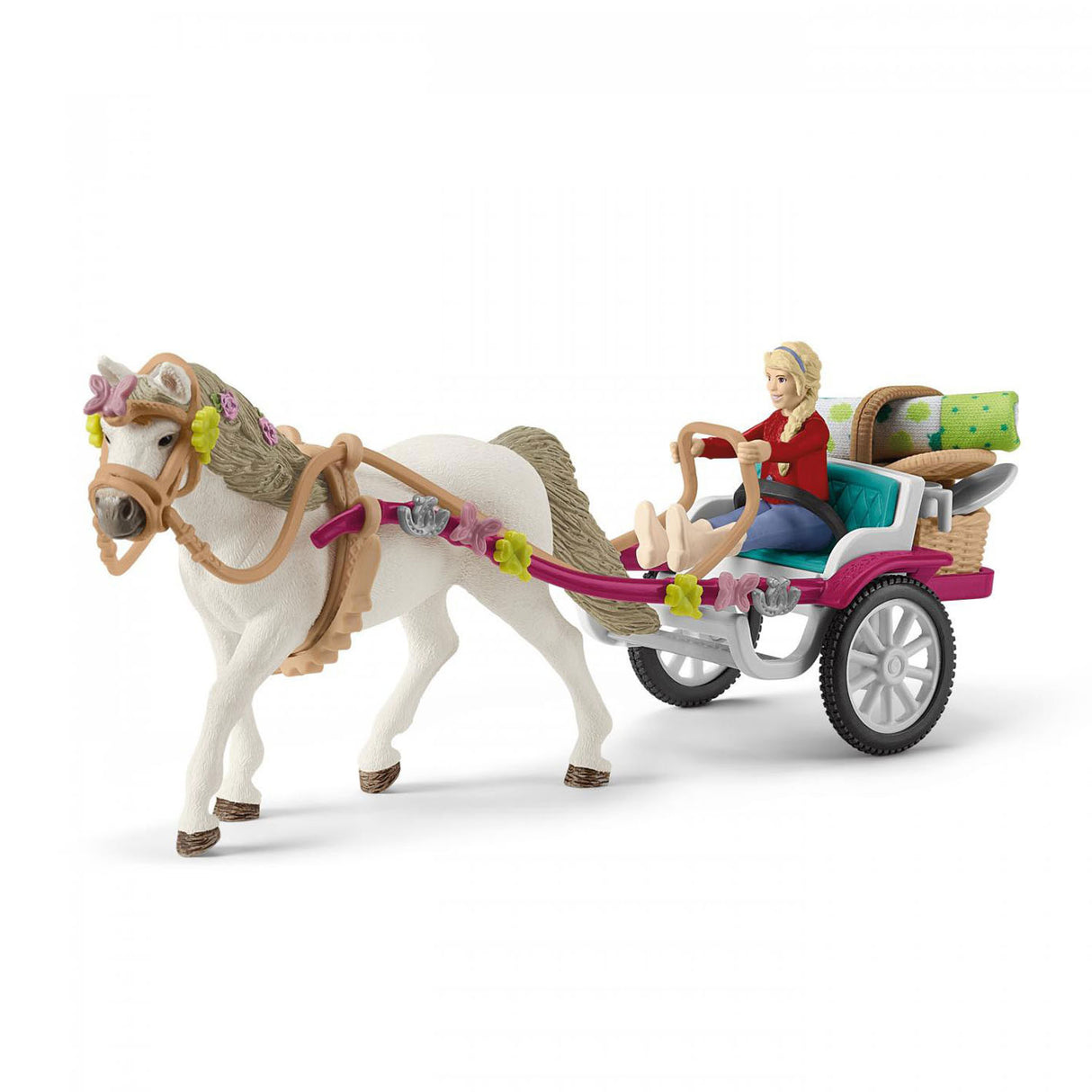 Schleich Horse Club Koets per il grande spettacolo di cavalli 42467