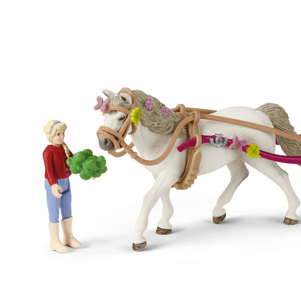 Schleich Horse Club Koets per il grande spettacolo di cavalli 42467