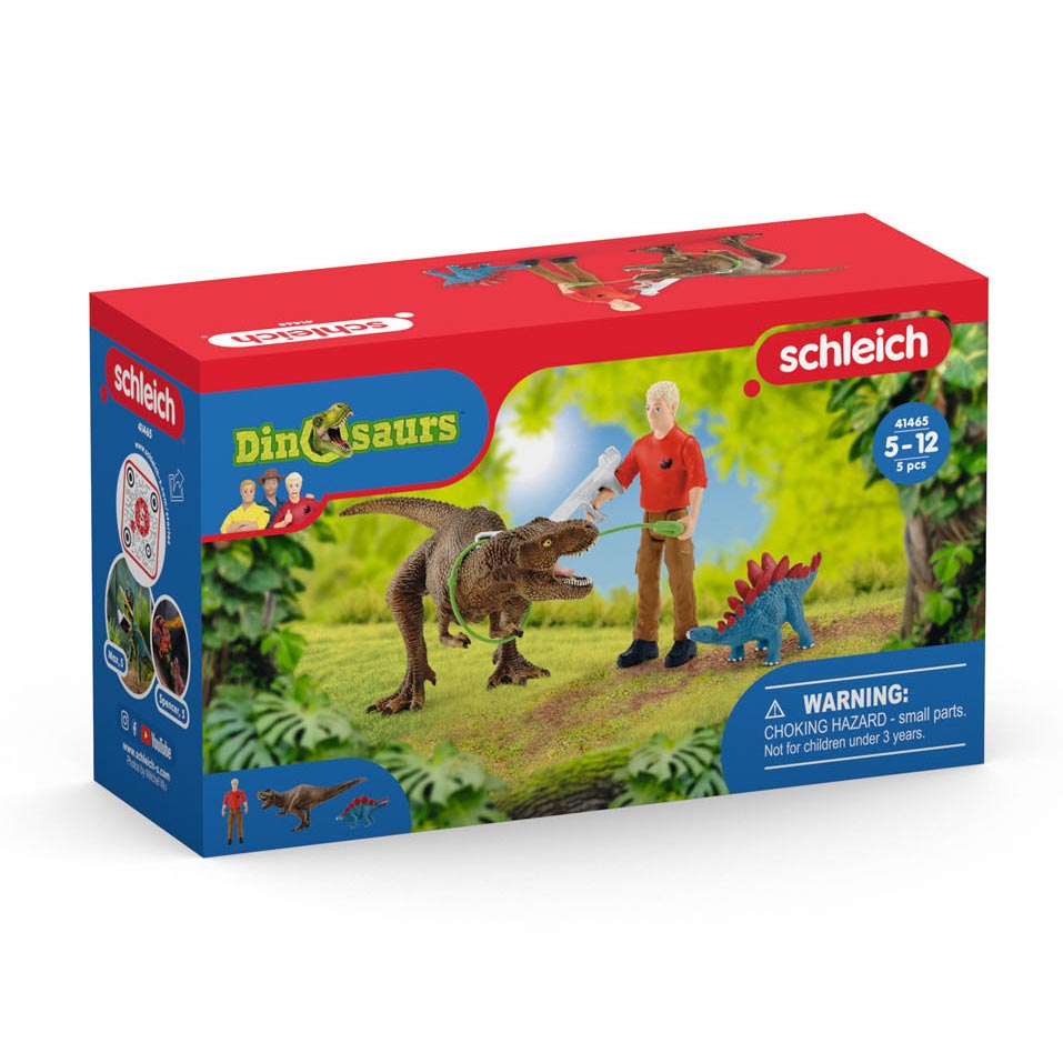 Schleich Dinosaurier Tyrannosaurus Rex Angriff 41465