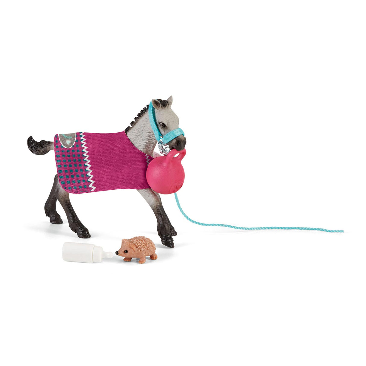 Schleich Päerdsclub Spillt Freed mat Foal 42534