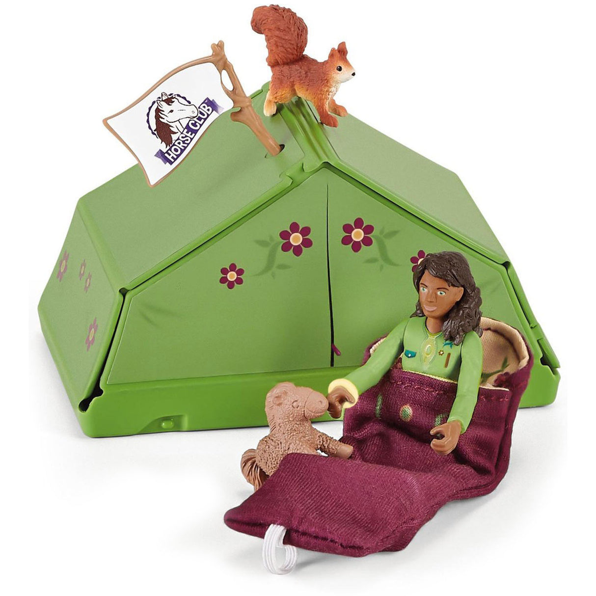 Schleich konjski klub Sarah's Camping Trip 42533