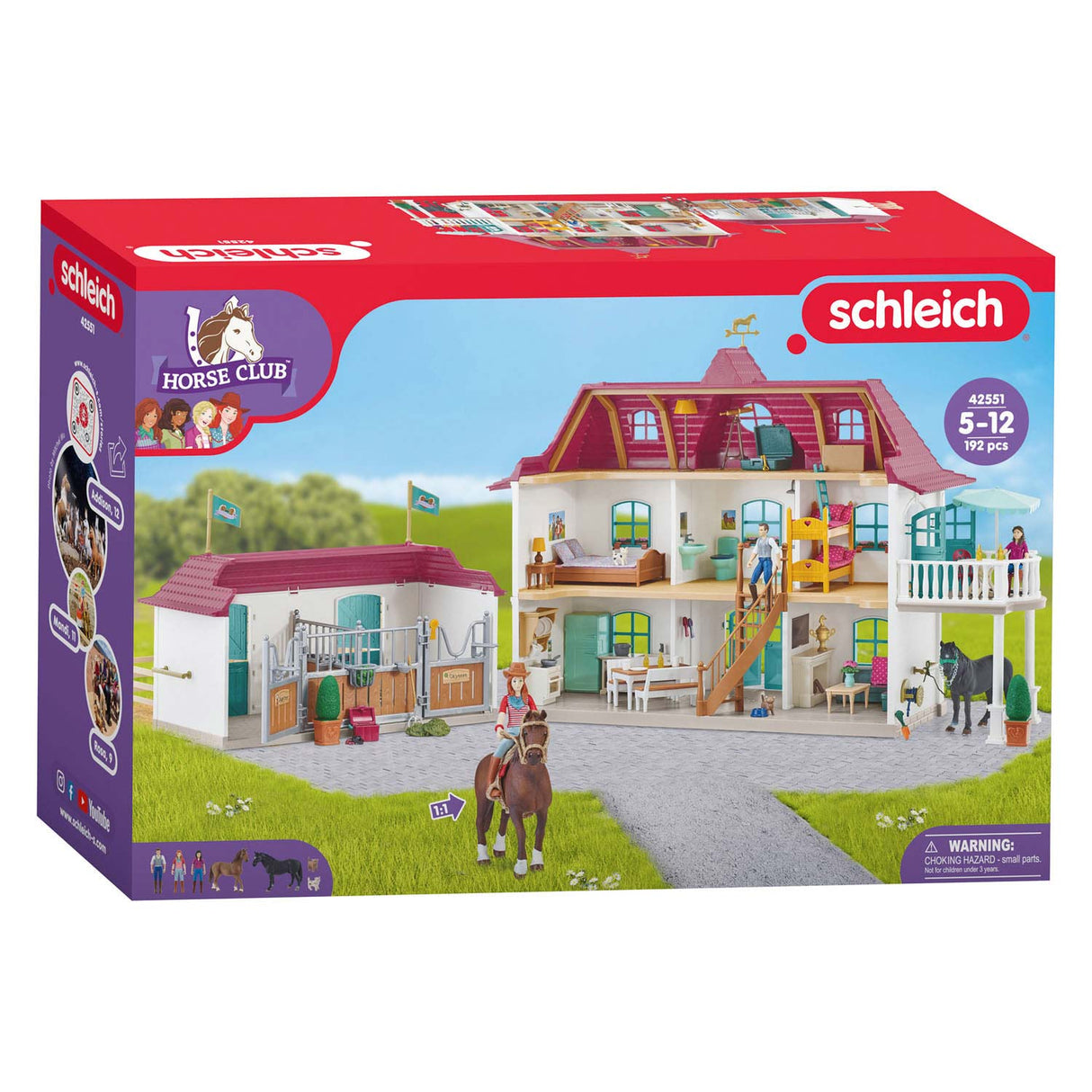 Schleich HORSE CLUB Lakeside Paardenboerderij 42551