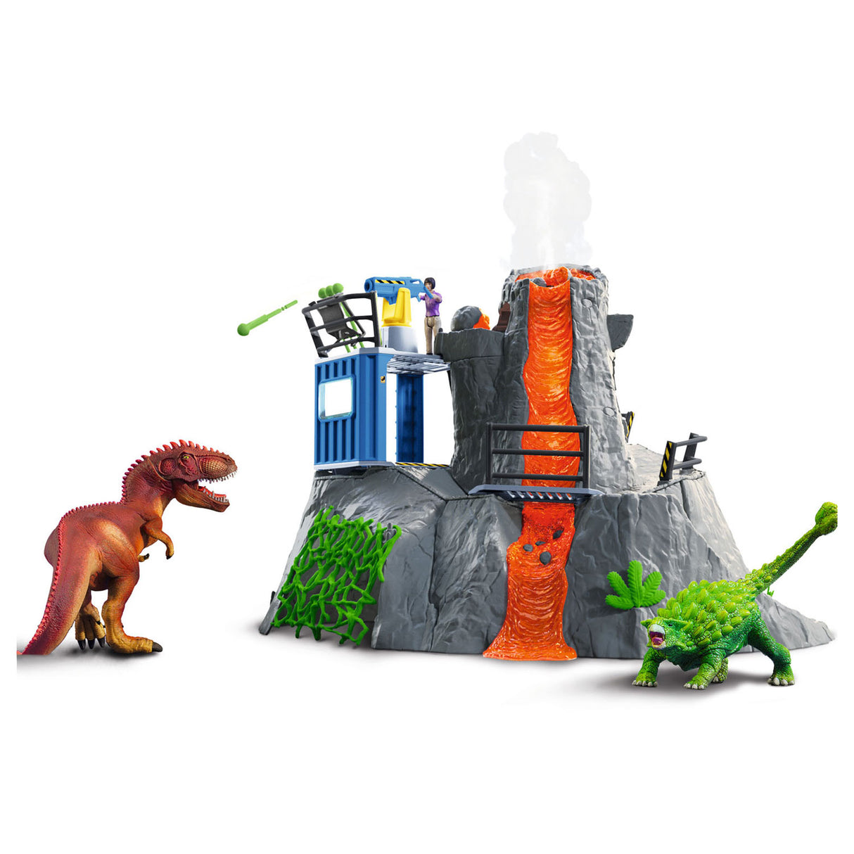 Schleich Dinosaurier große Vulkanexpedition 42564