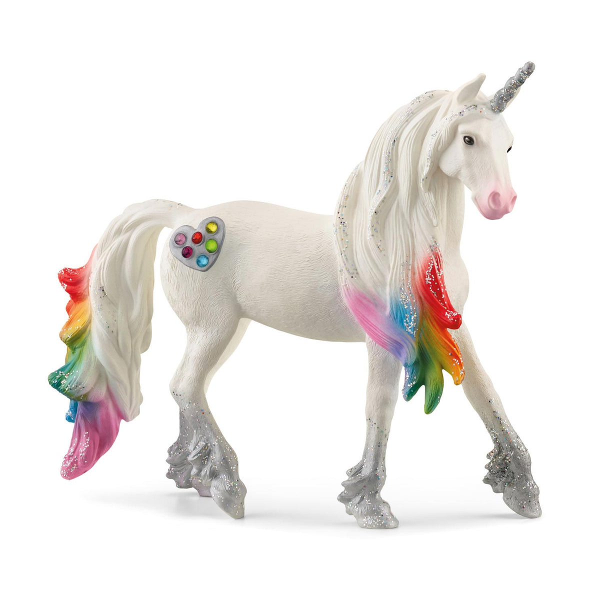 Schleich Bayala Regenboog Unicorn Hengst 70725