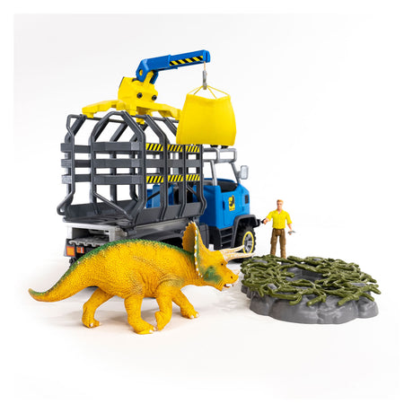 Schleich Dinosaurier – Dinosaurier-Truck-Mission – Dino-Spielzeug – Kinderspielzeug für Jungen und Mädchen – 4 bis 12 Jahre 42565
