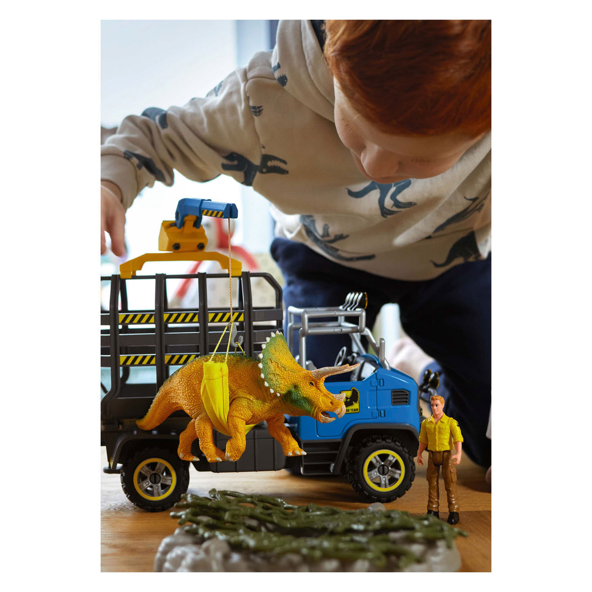 Schleich Dinosaurier – Dinosaurier-Truck-Mission – Dino-Spielzeug – Kinderspielzeug für Jungen und Mädchen – 4 bis 12 Jahre 42565