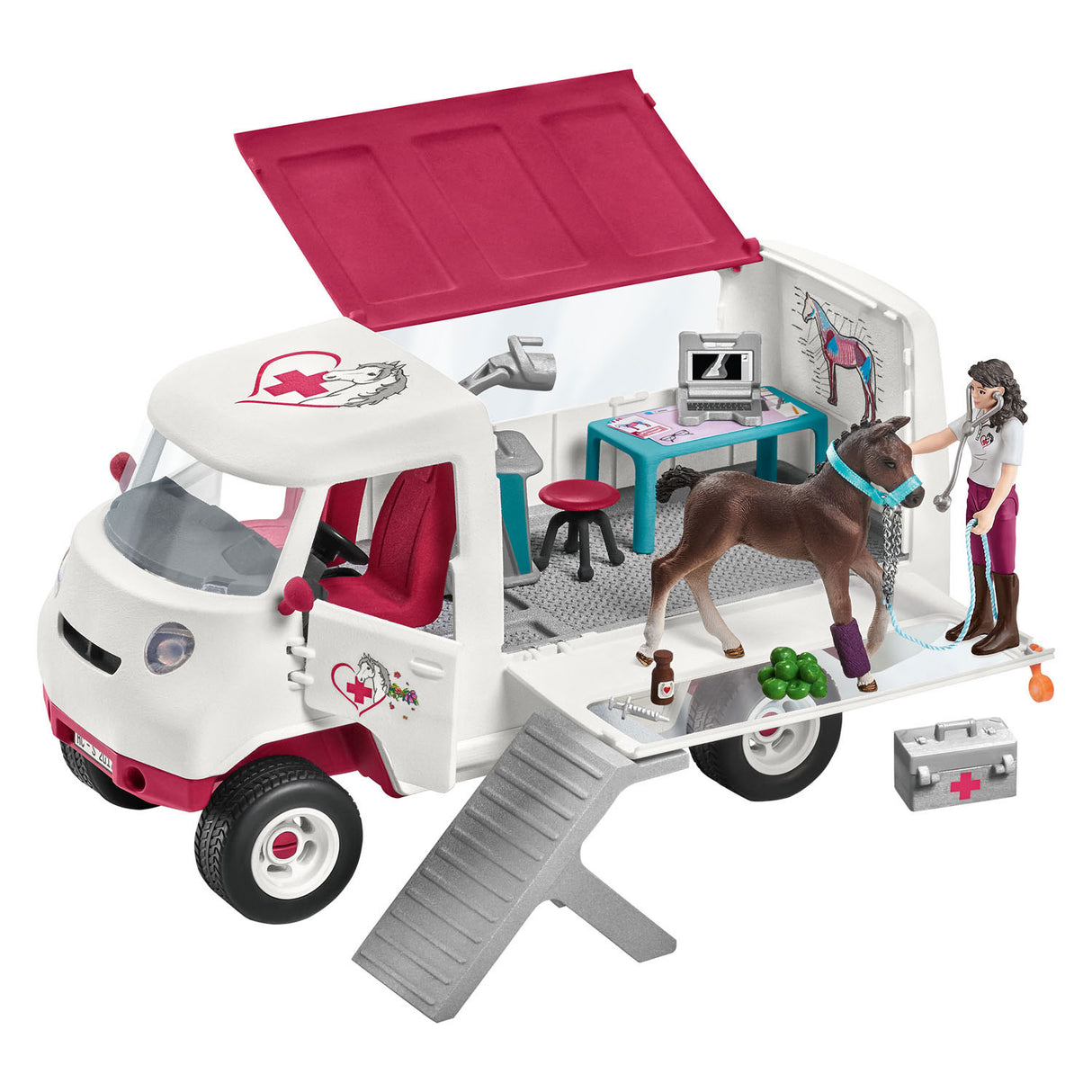 Schleich Horse Club Veterinario con Hannover Veulen 42439