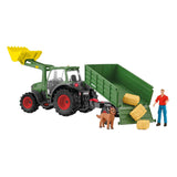 Schleich Farm World Tractor s přívěsem 42608