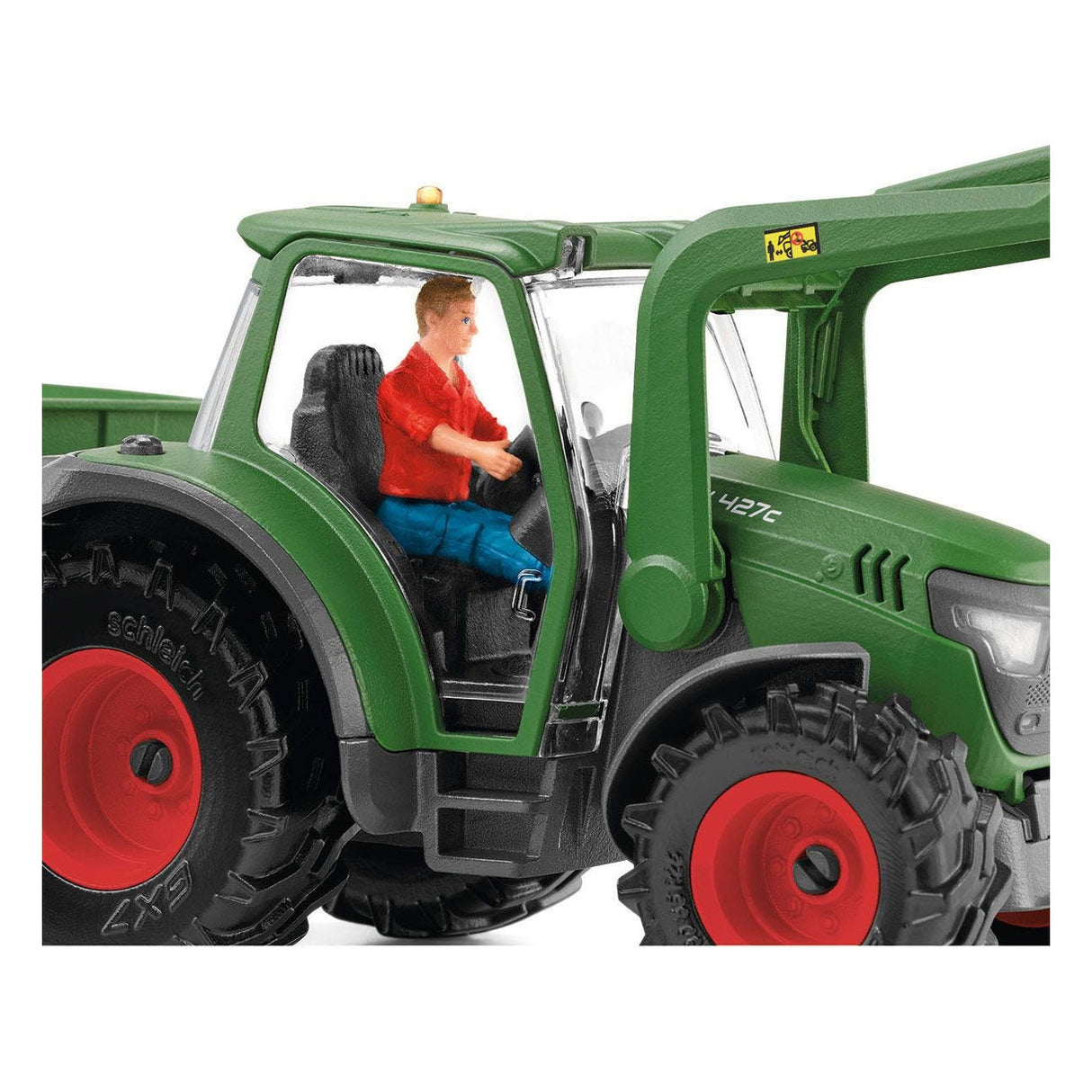 Schleich Farm World Tractor s přívěsem 42608