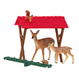 Schleich Farm World Die Waldtiere ernähren sich 42658