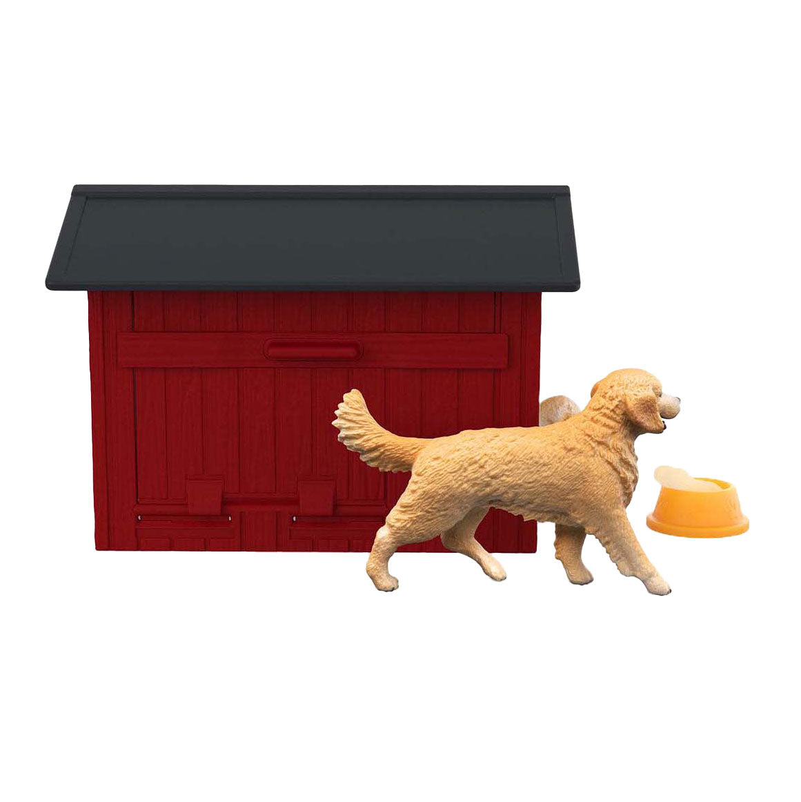 Schleich Farm World Hundehütte mit Golden Retriever 42722