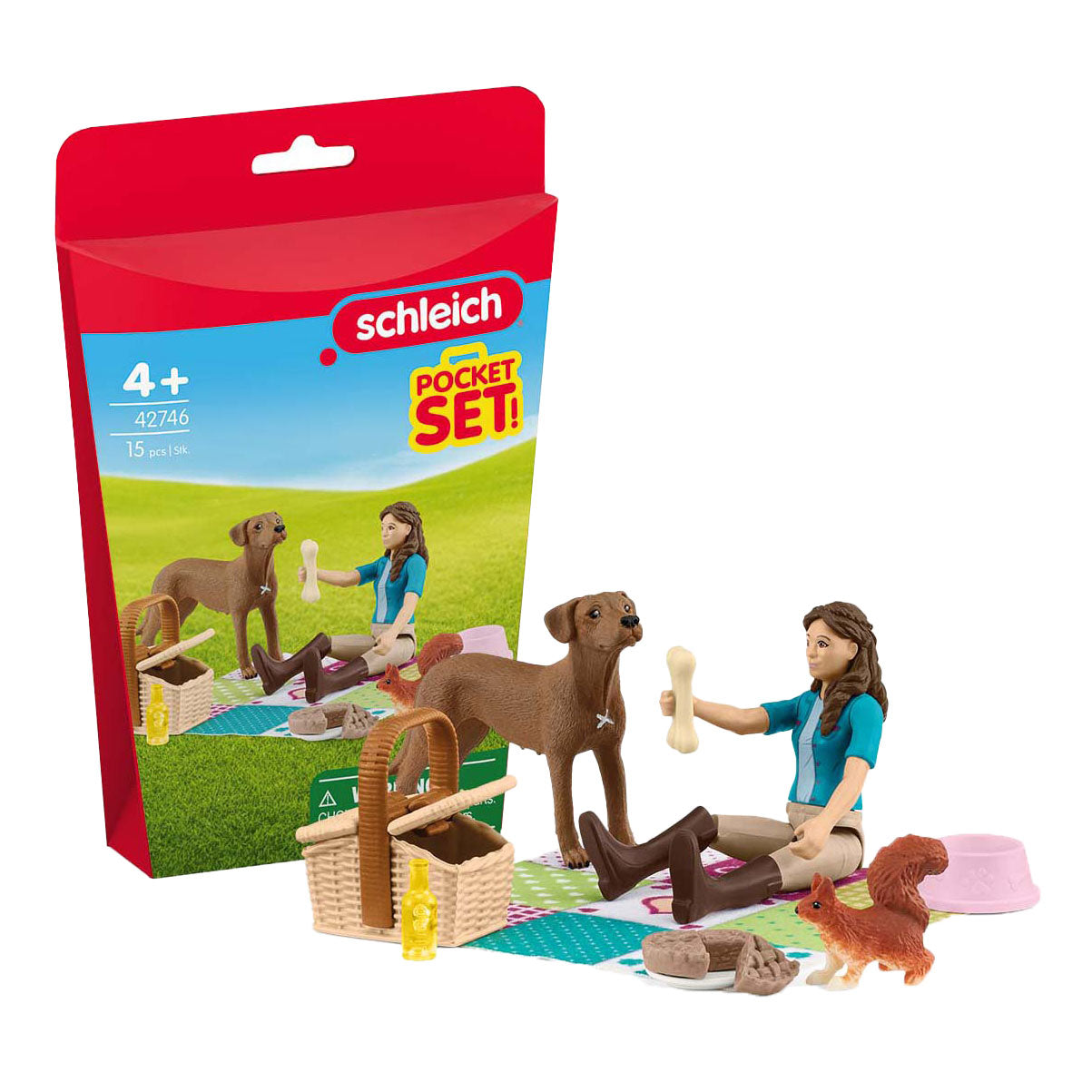 Schleich horse club picknick met lisa 42746