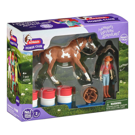 Schleich horse club hannah's avontuur in het westen 42775