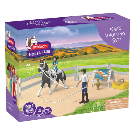 Schleich Horse Club Kim's Voltigier-Set 42799