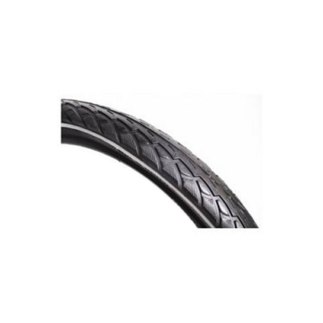 Deli-Reifenreifen 16 x 1,75 (47-305) Schwarz-Weiß-Linie
