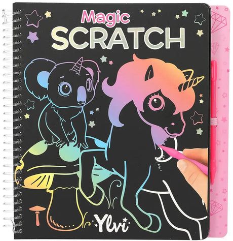 Depesche - ylvi magic scratch coloring book
