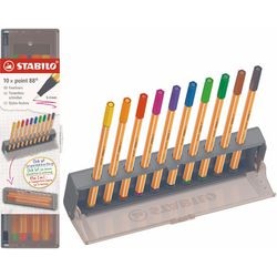 Stabilo Point 88 Klick-Set Fineliner – 10-tlg.