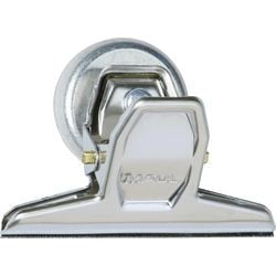 Maul Profi Büroklammer - Silber - Metall - 3 Stück - 5,5 x 7,5 x 5 cm -