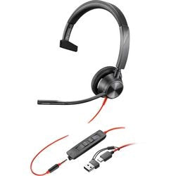Headset HP Poly Blackwire schwarz 149 mm x 111 mm x 67 mm