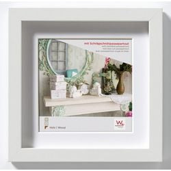 Walther Stockholm - MDF-Holzrahmen - Fotogröße 20x20 cm - Weiß