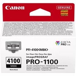 Inktcartridge canon pfi-4100mbk matzwart origineel