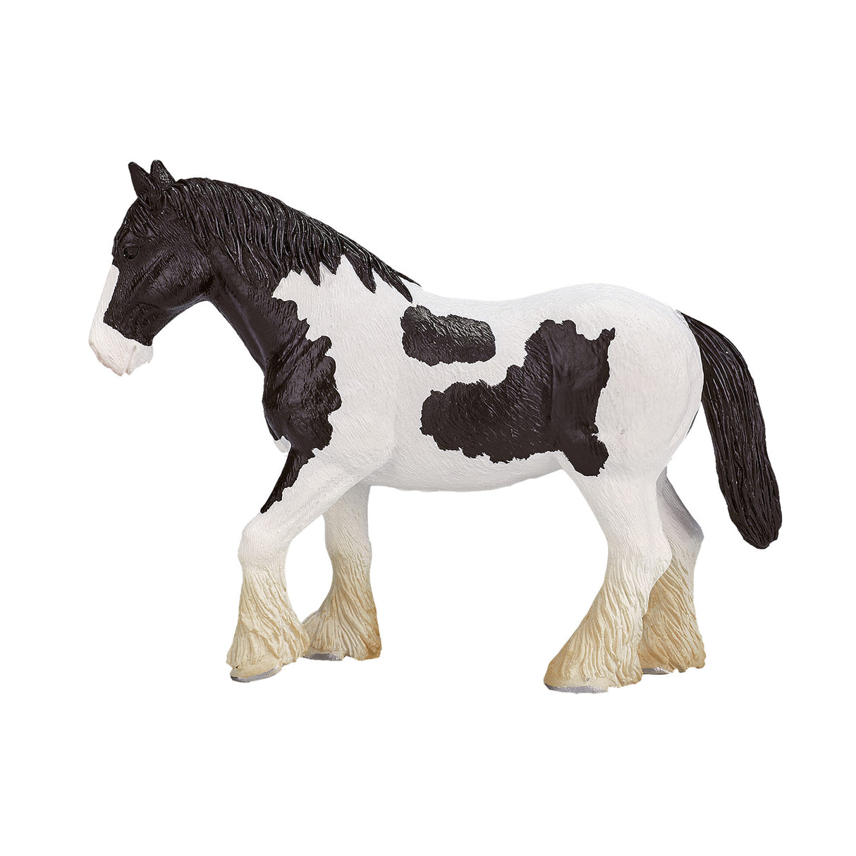 Mojo Horse World Clydesdale Horse noir et blanc 387085