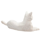 Mojo Ackerland liegende Katze weiß - 387368