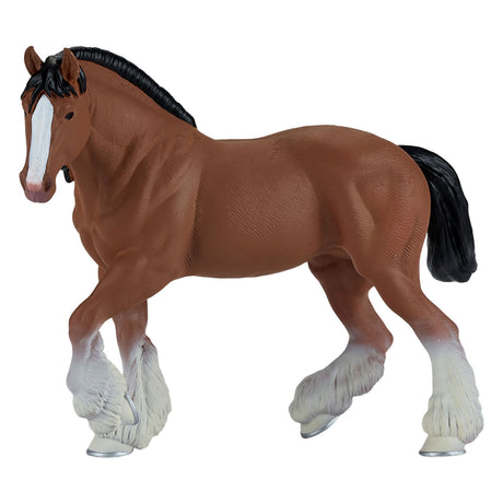 Mojo Horse World braunes Clydesdale-Pferd – 381084