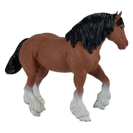 Mojo Horse World braunes Clydesdale-Pferd – 381084