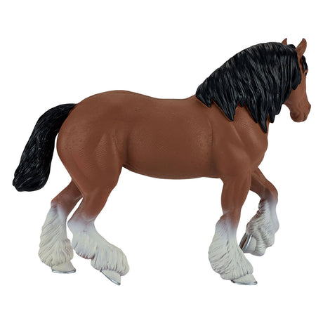 Mojo Horse World braunes Clydesdale-Pferd – 381084