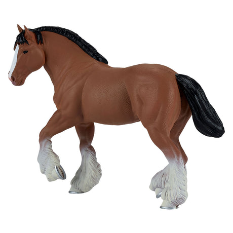 Mojo Horse World braunes Clydesdale-Pferd – 381084