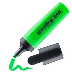Edding tekstmarker 345 groen permanent navulbaar