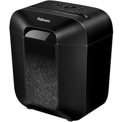 Fellowes Lx25m Aktenvernichter – Mini-Cut P-4 – 6 Blatt – für Zuhause, Zuhause, Büro