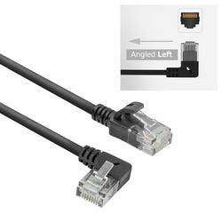 Netzwerkkabel Act RJ45 (8p8c) Stecker RJ45 (8p8c) Stecker 5 m schwarz