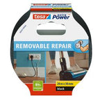 Tesa Eco Repair 56432-00000-00 Textilband Extra Power Schwarz (L x B) 20 m x 38 mm 1 Stück