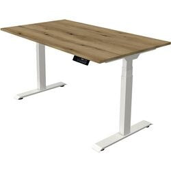 Zit-sta-bureau kerkmann move 1 stable bruin, wit 1270 mm x 1400 mm