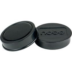 Magnetische Whiteboard-Magnete von Nobo – 10er-Pack – 38-mm-Magnete – Schwarz