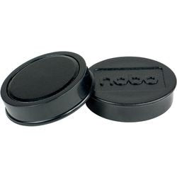 Magnetische Whiteboard-Magnete von Nobo – 10er-Pack – 38-mm-Magnete – Schwarz