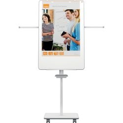Nobo Move Measure mobiles magnetisches Flipchart – 70 x 100 cm – weiß