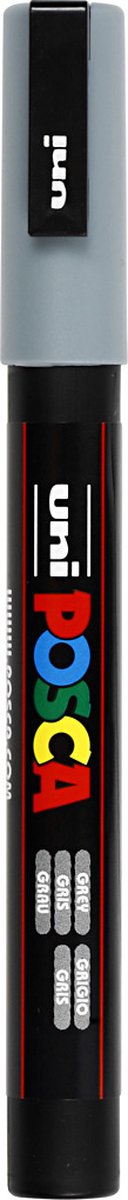Posca Uni Uni Farbmarker 3m grau