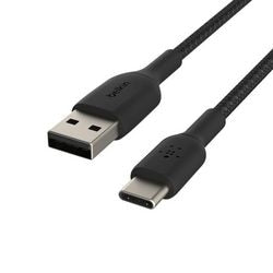 Oplaadkabel belkin cab002bt3mbk zwart usb-a male naar usb-c male