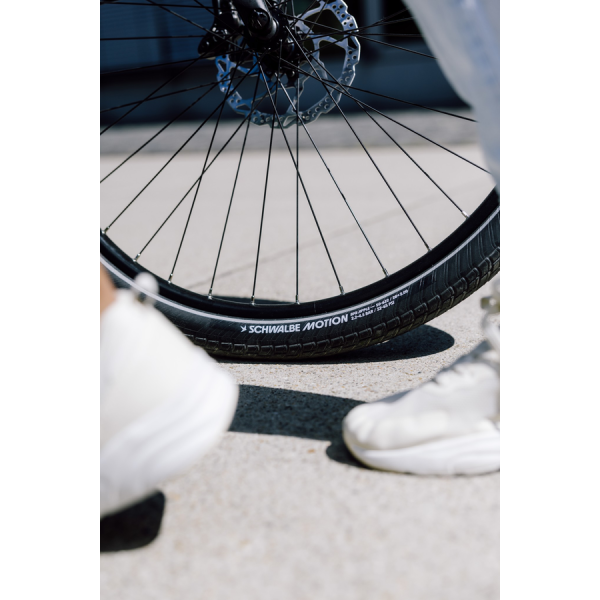 Schwalbe benelux b.v. Schwalbe Clincher Motion Big Apple 50-406 +R Schwarz