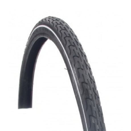 Reifen 28 sp. Deli schwarz + weißer Rand 37-622