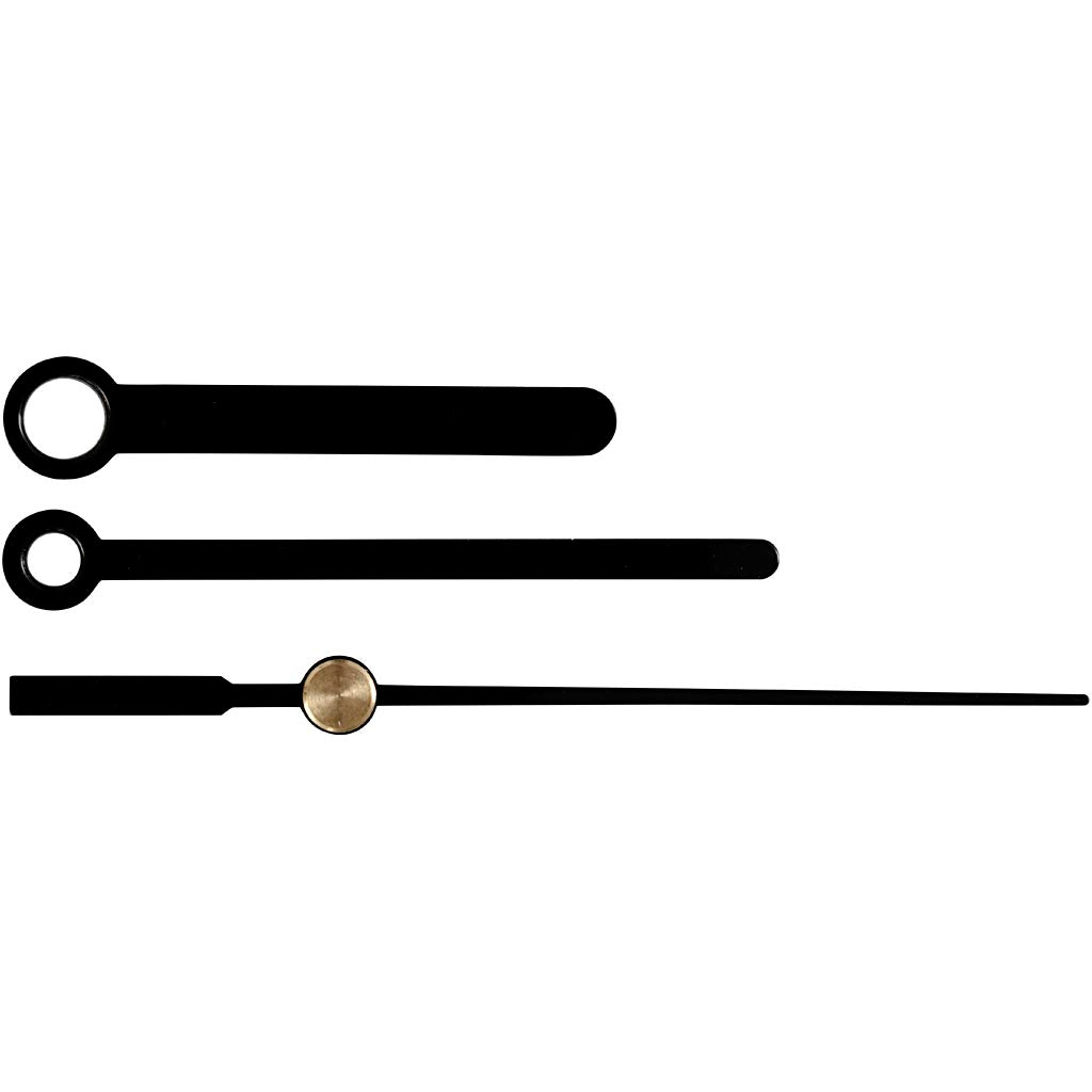 Creativ Firmenhände, Lochgröße 4+6 mm, schwarz, 1 Set